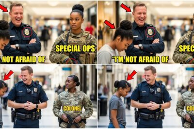 Cop Laughs at Black Girl for Saying Her Mom’s in Special Forces—Until She Walks Onto The Scene