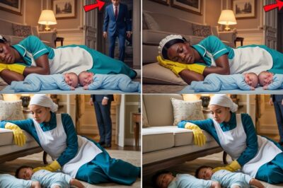 She Slept on the Floor to Protect the Twins — Then the Millionaire Discovered the Truth