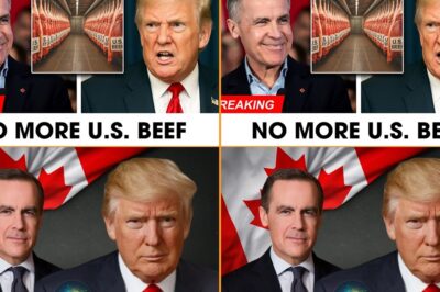 T.R.U.M.P FURIOUS as CANADA REJECTS 150,000 TONS OF U.S. BEEF — HOW CARNEY JUST SHOOK AMERICA’S SUPPLY CHAIN TO ITS CORE