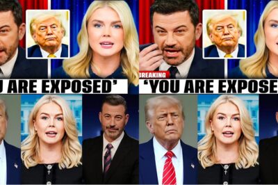 BREAKING: Trump ERUPTS After JIMMY KIMMEL DESTROYED KAROLINE LEAVITT LIVE ON TV — The Savage On-Air Takedown That Sent Mar-a-Lago Into TOTAL PANIC .