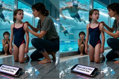 My sister asked me to watch my niece for the weekend, so I took her to the pool with my daughter. In the changing room, my daughter gasped, “Mom!
