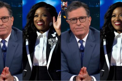 “They thought he’d quietly disappear — but Stephen Colbert just hinted at a next chapter no one saw coming. After his future at CBS was thrown into question, Colbert surfaced with a cryptic message and whispers of a bold new late-night project — one that may involve an unexpected partnership with rising political voice Jasmine Crockett. The pairing alone has Hollywood buzzing, and one cool, unscripted remark from Colbert has insiders wondering whether this is more than a comeback. Is late night on the brink of a radical shake-up… and did CBS underestimate what would happen next?”