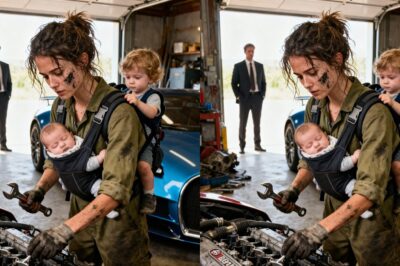 Nine Experts Refused to Repair His $3 Million Bugatti Engine, But When He Walked Into My Humble Garage and Saw Me With My Baby in My Arms, the Miracle No One Expected Happened.