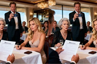 On my 31st birthday, my mother-in-law placed a divorce packet in front of me. “On behalf of all of us,” she announced in the middle of the upscale restaurant. My husband even held up his phone to record my “reaction” for their entertainment. I thanked her, signed immediately, and walked out. She had absolutely no idea what I had done beforehand…