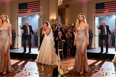 I had just stepped into the wedding hall when my father turned around, his face going pale as if he had seen a ghost. He shouted in front of hundreds of guests: “WHY… ARE YOU STILL ALIVE?” The entire room fell silent. The music stopped. Every pair of eyes turned toward him. He stepped back, trembling — as if my appearance was something he never believed could happen… because he had tried to erase me from the family years ago. And his next words completely destroyed the entire celebration.