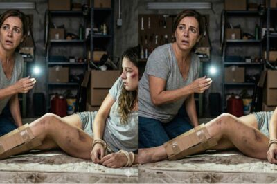 My daughter hadn’t answered in a week, so I drove to her house. My son-in-law insisted she was ‘away on a trip.’ I almost believed him… until I heard a muffled groan coming from the locked garage. I turned around, tried to open the side door, and the sound that came from that dark concrete room didn’t just scare me. It shattered me as a mother in a way I’ll never forget…