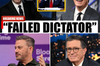 FLASH NEWS: Trump tries to cancel Jimmy Kimmel—and ends up exposed as a petty reality star by Kimmel and Colbert on live TV