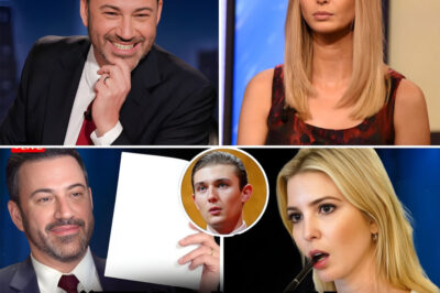 BREAKING NEWS: Ivanka Trump freezes on live TV after Kimmel drops one brutal question she never saw coming