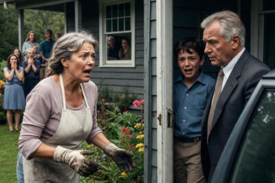 10 years of being a single mother raising a child without a father — the whole village laughed at me, until one day a luxury car stopped in front of the house…