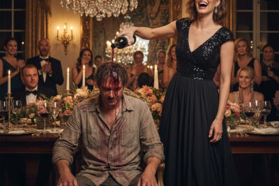 The CEO and his wife mocked the poor man at his birthday party to humiliate him, they poured red wine on him in front of everyone