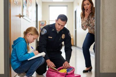 The 6-year-old daughter of the richest billionaire in town, every day brought a blank piece of paper to the end of the hallway to write something