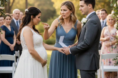 On the wedding day of the bad husband, the ex-wife came to congratulate the new wife who was pregnant, but when the new wife asked a question, the ex-wife revealed exactly 1 sentence that destroyed the man’s entire marriage…