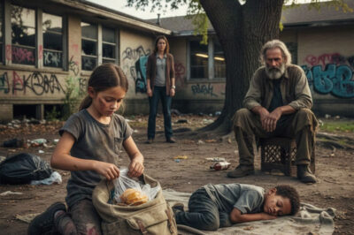 Every lunchtime, the 7-year-old girl put her food away instead of eating it. Her curious teacher followed her to the school during recess