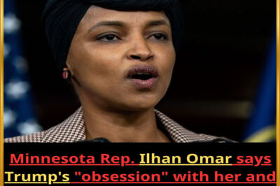 Ilhan Omar Just Called Trump’s Fixation on Her & Somalis “CREEPY and UNHEALTHY” After He Dropped the Hammer in Cabinet Meeting: “I Don’t Want Them Here” Why is he laser-focused on her community… and what did he REALLY say behind closed doors? It’s getting personal FAST