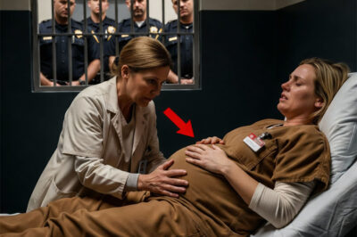 “A pregnant inmate was about to give birth… but what the midwife saw on her foot shocked everyone…”