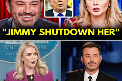 BREAKING: Jimmy Kimmel DESTROYED Karoline Leavitt LIVE ON TV — SECONDS LATER, T.R.U.M.P GOES NUTS As CHAOS Engulfs The Narrative