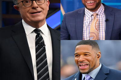 WHEN ONE SENTENCE FROZE A STUDIO: HOW MICHAEL STRAHAN’S UNEXPECTED PRAISE TURNED STEPHEN COLBERT INTO A CULTURAL FLASHPOINT
