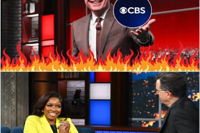 Colbert’s Bombshell: One unexpected moment with Jasmine Crockett sent shockwaves through late-night TV, flipping the familiar format on its head. Viewers sensed instantly—this wasn’t business as usual. What happened on that stage, and why are insiders still talking about it?