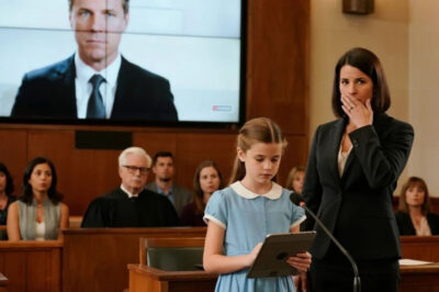 During the divorce hearing, my ten-year-old daughter quietly asked the judge, “Your Honor, can I show you something Mommy hasn’t seen yet?”