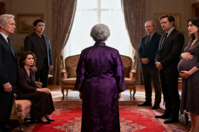 When my husband’s mistress became pregnant, his entire family told me to leave the house. I just smiled and spoke one sentence — and all six of them froze. They apologized, but it was already too late…