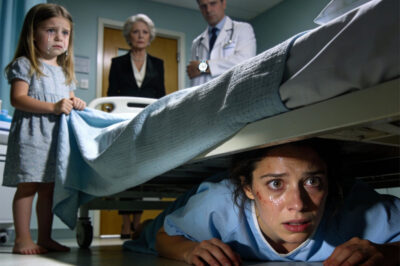 My daughter told me to hide under the hospital bed… right after I gave birth.
