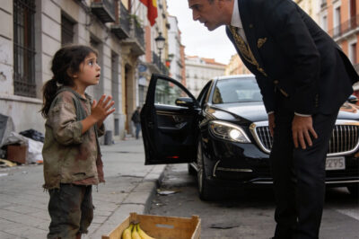 A 6 Year Old Girl Sells Bananas To Save Her Mother Who Is Seriously Ill And Dying. A Billionaire Passes By And Does Something Unexpected.