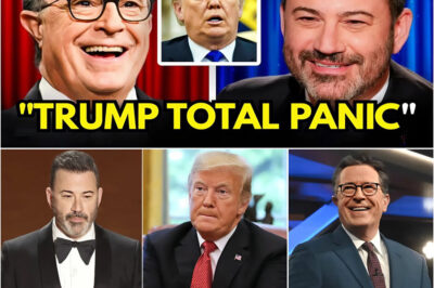 SHOCKING: T.R.U.M.P ERUPTS LIVE ON TV After Jimmy Kimmel & Stephen Colbert EXPOSE His DIRTY SECRETS — The Brutal Late-Night TAKEDOWN That Threw Everything INTO CHAOS .