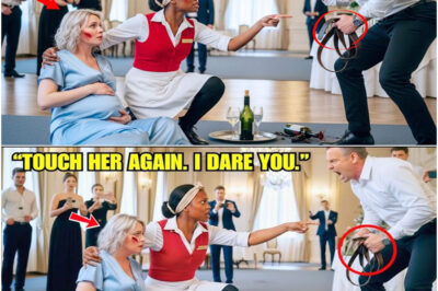 No One Dared to Stop the Billionaire CEO Beating His Pregnant Wife—Until a Black Waitress Stepped In