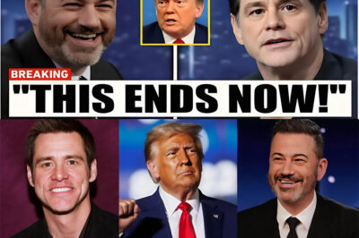 Trump Erupts After Jimmy Kimmel and Jim Carrey Expose His Fragility in a Viral Late-Night Firestorm.