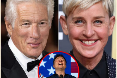 The cobblestone streets of Italy are reportedly playing host to two of Hollywood’s biggest icons—but this is no vacation. Reports are surfacing that Richard Gere and Ellen DeGeneres have made a sudden, high-stakes move across the Atlantic following a direct confrontation with the new powers in Washington and Silicon Valley. The catalyst? A devastating “eight-word” warning issued by Elon Musk that has reportedly sent a chill through the Hollywood elite.