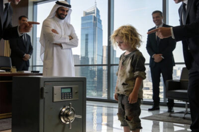 “OPEN THE SAFE AND 100 MILLION DOLLARS WILL BE YOURS!” joked the billionaire, BUT THE POOR GIRL SURPRISED HIM…
