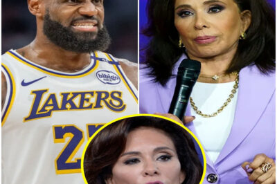 The intersection of sports and politics just hit a catastrophic boiling point. Reports are exploding across social media that LeBron James—the NBA’s all-time leading scorer and outspoken cultural critic—allegedly leveled a devastating, unfiltered label at Fox News firebrand Judge Jeanine Pirro, reportedly calling her a “KKK old lady” during a high-tension exchange.
