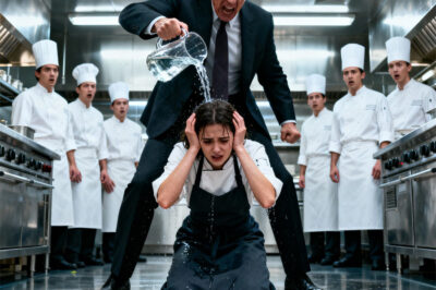 “You thieving little rat! I will make sure you rot in a jail cell!” The manager screamed, pounding on the door. He turned to me and sneered, “And you, you pathetic hag, get out before I have security throw you into the street like trash!” He didn’t know the woman he just threatened to throw out was the Chairwoman who signed his paychecks.