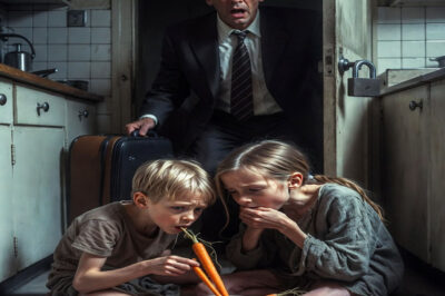 My wife texted daily: “The kids are fine.” But when I returned unexpectedly, I found my daughter’s notebook: “Ethan cried from hunger so I gave him my bread. Mom said not to call Dad.” My wife walked in at dawn with her lover, not knowing I was holding the evidence of her crimes in my hands.