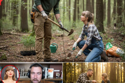 While most fans were expecting a high-glitz holiday, the world’s most powerful couple reportedly spent their Christmas morning grounded—literally. Reports have surfaced that Taylor Swift and Travis Kelce bypassed the traditional diamond-encrusted festivities for a secret, high-impact project: planting a “Legacy Forest” to offset the carbon footprint of their record-breaking 2025.