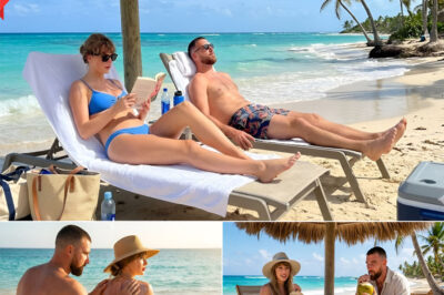 Forget the high-stakes stadiums and the flashing bulbs of the 2025 gala circuit. Reports have surfaced that Travis Kelce orchestrated a “top-secret” retreat to a private, sun-drenched sanctuary—rumored to be a secluded stretch of Palm Beach—with one mission in mind: protecting the peace of his now-fiancée, Taylor Swift.