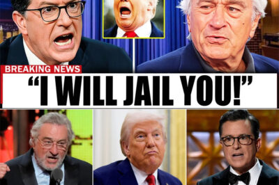 BREAKING: T.R.U.M.P “BREAKS DOWN” AFTER STEPHEN COLBERT & ROBERT DE NIRO TEAR APART HIS BIGGEST BOASTS