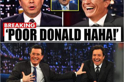 BREAKING: T.R.U.M.P MELTS DOWN AFTER FALLON & COLBERT EXPOSE HIS BIZARRE ECONOMIC RANTS & “BUY FEWER DOLLS” ADVICE LIVE ON TV — SAVAGE LATE-NIGHT ROAST SENDS MAR-A-LAGO INTO CHAOS!.
