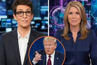 Trump demands Rachel Maddow and Chris Wallace be fired, setting off an unexpected on-air response