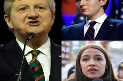 AOC BULLIES BARRON T.R.U.M.P ON SENATE FLOOR – THEN KENNEDY STEPS IN AND MAKES HER FACE TURN GHOST-WHITE IN 35 SECONDS FLAT.