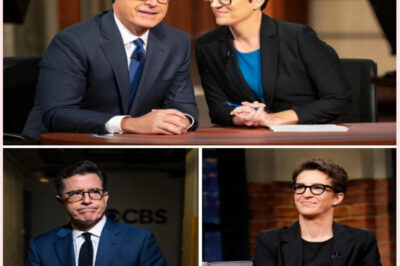 The Ed Sullivan Theater is vibrating with a new kind of energy. Since the July 2025 bombshell that CBS will shutter The Late Show franchise in May 2026, a deafening silence from Stephen Colbert has been replaced by the most electric rumors in media history. Industry insiders are no longer asking if Colbert is leaving; they are whispering about who he’s taking with him. The name at the center of the storm? Rachel Maddow. As MSNBC navigates its own tectonic shift into the Versant spinoff, rumors of a “Maddow-Colbert” partnership have reached a fever pitch. This isn’t just about a new talk show; it’s about a 2026 “Sovereign Media” blueprint that would combine Colbert’s satirical genius with Maddow’s investigative fire, operating entirely outside the reach of the network censors who reportedly “sentenced” The Late Show after Colbert’s critique of the Paramount-Trump settlement.