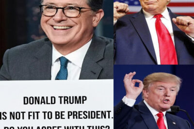 COLBERT JUST DECLARED TRU.M.P UNFIT FOR OFFICE ON LIVE TV: “HE’S FORCING AMERICANS INTO HORRIFYING CHOICES THEY NEVER SIGNED UP FOR — THIS MAN IS SHATTERING OUR COUNTRY FOREVER”