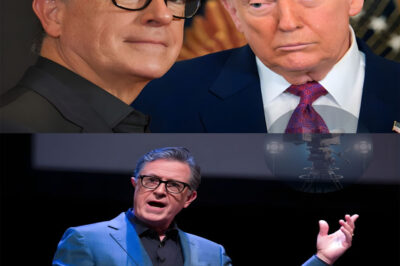 BREAKING NEWS: Trump unloads on late-night TV, calling Stephen Colbert a “pathetic trainwreck” and demanding he be taken off air