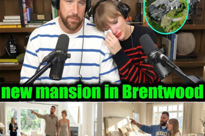 The “Invisible String” just pulled the world into the blueprint of the decade. In a late 2025 moment that has completely “broken the internet,” Taylor Swift and Travis Kelce reportedly utilized their record-breaking appearance on the New Heights podcast to pull back the curtain on an $11 million “Sovereign Sanctuary.” While the world was busy tracking Travis’s August 2025 engagement garden proposal, the couple has been “standing ten toes down” on a massive secret: a custom-built 2026 estate designed to be the ultimate fortress for their new life together.
