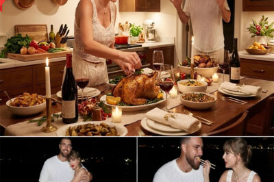 The 2025 holiday season didn’t just bring turkey—it brought a “Sovereign” shift that has the entire nation buzzing. In a year defined by the August 2025 engagement that stopped the world, Taylor Swift reportedly orchestrated a high-stakes, “ten toes down” Thanksgiving surprise for Travis Kelce that insiders say was the final “seal of approval” for their 2026 merger. While the public was tracking Travis’s record-breaking NFL stats, Taylor was quietly flying his entire inner circle to a private Nashville estate for a “Legacy Summit” that proved her commitment goes far beyond the stadium suites.