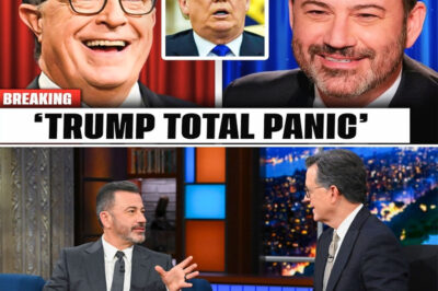 BREAKING NEWS: TRUMP ERUPTS AFTER JIMMY KIMMEL AND STEPHEN COLBERT EXPOSE HIS “DIRTY SECRETS” LIVE ON TV, sparking a Mar-a-Lago chaos spiral replayed by millions