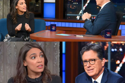 BREAKING NEWS: AOC demanded he be “silenced,” but Stephen Colbert chose something far more devastating — and the fallout is explosive.