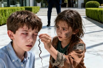 Doctors Called Him Blind for 12 Years — Until a Street Girl Removed the Living Secret from His Eyes.