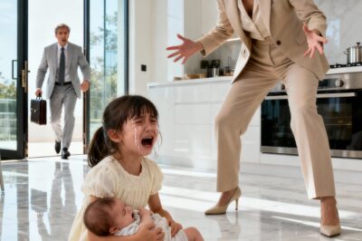 To the outside world, my wife was an angel. But one night I came home unannounced and heard my six-year-old daughter pleading behind a closed door.