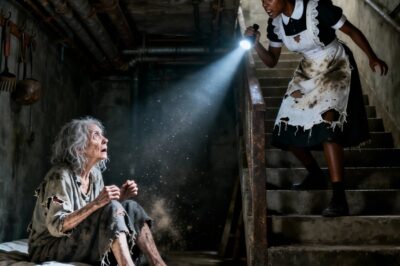 “A Maid Discovers theMultimillionaire’s Mother Locked in the Basement — By His Cruel Wife”